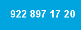 922 897 17 20 922 897 17 20